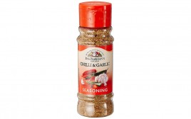 Ina Paarman's Chilli & Garlic Seasoning  Plastic Bottle  200 millilitre